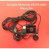 Tai nghe Motorola V8,V9 chân Micro Zin