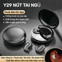Tai nghe ngủ Y29 [Quà tặng miễn phí] 1 Nhãn dán hoạt hình+1 Bao tay chơi game+1 Dây buộc, Không dây Bluetooth với thiết kế hình elip, Âm thanh trung thực cao, iPX5 không thấm nước