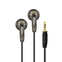 Tai nghe nhét tai âm thanh bass hifi Ve Monk Plus 64ohm giắc cắm 3.5mm - Màu xanh đỏ Không có Mic