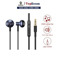 Tai Nghe Nhét Tai Baseus H19 Âm Thanh Nổi 6D Và Mic Cho Điện Thoại Xiaomi Có Dây 3.5mm - TopEcom