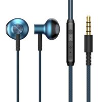 Tai Nghe Nhét Tai Baseus H19 Âm Thanh Nổi 6D chân 3.5 có Mic Cho Điện Thoại Xiaomi Samsung Oppo Vivo