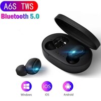 Tai Nghe Nhét Tai Bluetooth 5.0 A6S Tws Không Dây Chống Ồn Cho Xiaomi Redmi Airdots