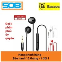 Tai Nghe nhét tai cao cấp Baseus H06 - Hàng chính hãng - Đen