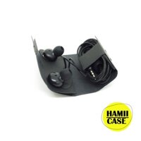 Tai nghe nhét tai chân tròn, âm thanh hay siêu bass có núm sao su chống ồn, dây bọc dù chống rối