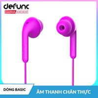 Tai Nghe Nhét Tai Chống Ồn DeFunc BASIC MUSIC D033 Tích Hợp Mic - Chống Ồn Toàn Diện Driver Âm Thanh Mạnh Mẽ - Hàng Chính Hãng [bonus]