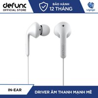 Tai Nghe Nhét Tai Chống Ồn DeFunc BASIC MUSIC D033 Tích Hợp Mic - Chống Ồn Toàn Diện Driver Âm Thanh Mạnh Mẽ - Nhà Phân Phối Chính Thức