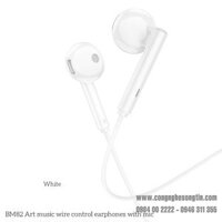 Tai Nghe Nhét Tai Có Dây Kèm Mic BM82 Borofone - Zắc Cắm 3.5