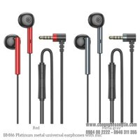 Tai Nghe Nhét Tai Có Dây Kèm Mic BM86 Borofone - Zắc Cắm 3.5