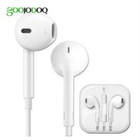 Tai nghe nhét tai có dây GOOJODOQ với giắc cắm 3.5mm âm thanh nổi tích hợp micro thông dụng