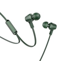 Tai nghe nhét tai có kèm mic jack 3.5mm Olaple - hàng nhập khẩu - Xanh rêu