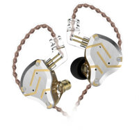 Tai Nghe Nhét Tai Có Mic Knowledge Zenith KZ ZS10 Pro 4BA  1DD - Hàng Chính Hãng - Vàng Đặc Biệt