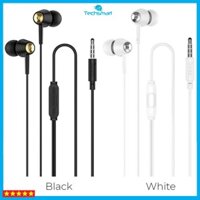 Tai nghe nhét tai Hoco M70 nghe hay có mic đàm thoại, dây dài 1.2m, Jack cắm 3.5mm - Chính hãng