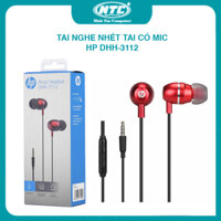 Tai nghe nhét tai HP DHH-3112 cổng 3.5mm tích hợp micro phone - chuyên dành điện thoại/ máy tính bảng/ PC/ laptop (nhiều màu)