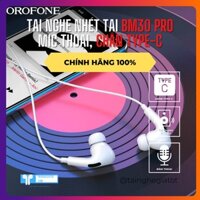 Tai nghe nhét tai inear BOROFONE BM30 PRO nghe hay có mic đàm thoại, dây dài 1.2m, chân Type C - Hifi audio - Nguyên hộp