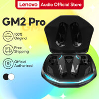 Tai nghe nhét tai không dây LENOVO GM2 Pro bluetooth 5.3 TWS chơi game rảnh tay HD âm thanh nổi có đèn RGB và mi cờ rô