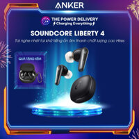 Tai nghe nhét tai không dây bluetooth Soundcore Anker Liberty 4 mã A3953 khử tiếng ồn âm thanh chất lượng cao Hires
