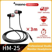 Tai nghe nhét tai MAONO hm-25 có dây jack 3.5mm cho điện thoại mp3 players