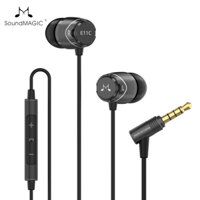 Tai Nghe Nhét Tai SoundMAGIC E11C Chống Ồn Có Dây Màu Đen