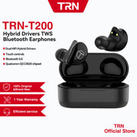 Tai Nghe Nhét Tai Trn T200 Tws Bluetooth V5.0 Không Dây Loa Âm Thanh Hybrid 1ba 1dd Qcc 3020 Chip Aptx/aac/ Trn Mt1