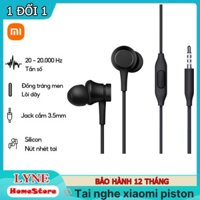 Tai nghe nhét tai Xiaomi Piston - Thiết kế hiện đại -  Bass Mạnh, Chống Ồn, Âm Thanh 3D - Hàng chính hãng