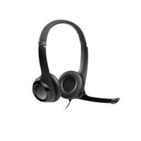 Tai nghe on-Ear Logitech kèm mic H390 – Màu đen, USB 2.33m, 20Hz-20KHz