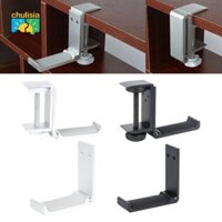 Tai nghe PC bằng kim loại Giá đỡ móc tai nghe có thể gập lại Móc treo dưới bàn làm việc