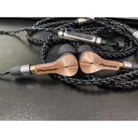 Tai nghe Pioneer Rayz  độ dây 1.2M MMCX Sang AUX 3.5MM Có Mic Điều Chỉnh Âm Lượng