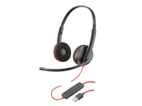 Tai nghe Plantronics Blackwire C3220 USB-A | Tai nghe callcenter
