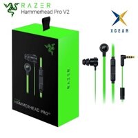Tai Nghe Razer Hammerhead Pro V2 New Seal FullBox Tai Nghe Có Dây Bass Mạnh Không Delay Chơi Game Mượt Mà BH 2 Năm