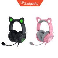 Tai Nghe Razer Kraken Kitty V2 Pro | Kết Nối USB-A | Driver TriForce titannum 50mm | Âm thanh 7.1 | Mic Khử Ồn | Led RGB