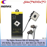 Tai nghe remax RB S3 kết nối Bluetooth 4.1