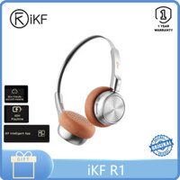 Tai nghe retro không dây iCF R1 Bluetooth V 5.3 60 giờ thời gian phát lại APP chế độ trò chơi âm thanh tùy chỉnh cách ly tiếng ồn micrô tích hợp Thiết kế ném lại trong thập niên 1980 và 1990 màu đen