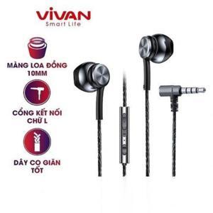 Tai nghe Semi-in-Ear thiết kế kim loại Vivan Q12