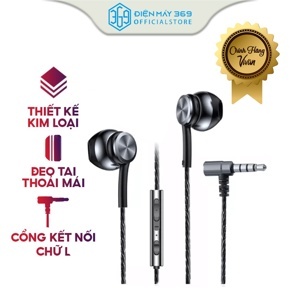 Tai nghe Semi-in-Ear thiết kế kim loại Vivan Q12