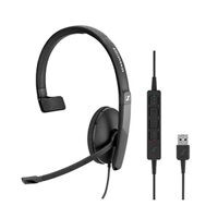 Tai nghe Sennheiser SC 130 USB là dòng tai nghe 1 bên tai cáp liền