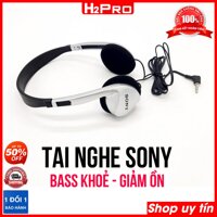 Tai nghe Sony có dây H2Pro bass khoẻ, giảm ồn, tai nghe sony giá rẻ