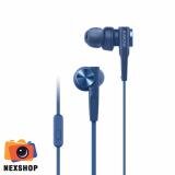 Tai nghe Sony In-ear EXTRA BASS MDR-XB55AP - Xanh Dương