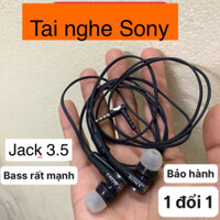 Tai nghe Sony jack 3.5mm (nội địa nhật ) Sony ,panasonic  ,JVC , Tamas, Elecom
