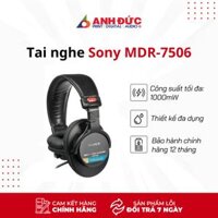 Tai nghe Sony MDR-7506 - Hàng Chính hãng