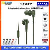 Tai nghe Sony MDR-XB55AP ( Xanh lục) | Hãng phân phối | Bảo hành chính hãng 12 tháng toàn quốc