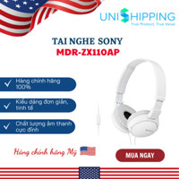 Tai nghe Sony MDR-ZX110AP (Màu trắng) chính hãng - A171