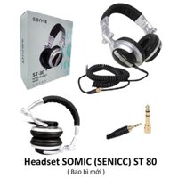 Tai nghe ST80 (SOMIC,SENICC- Super Bass) Cao Cấp (màu bạc)
