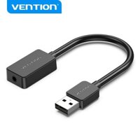 Tai nghe thẻ âm thanh USB Vention Micro gắn ngoài cổng kép 48K / 16bit cho máy tính xách tay