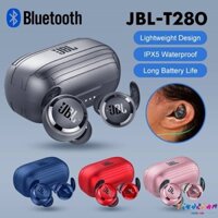 Tai nghe thể thao không dây jbl t280 tws bluetooth 5.0 cho xiaomi Android IOS