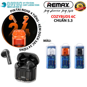 Tai nghe True Wireless Remax CozyBuds 6C