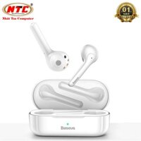 Tai nghe true wirless Baseus W07 âm thanh cực hay - hỗ trợ nghe từng tai riêng lẻ (đen)