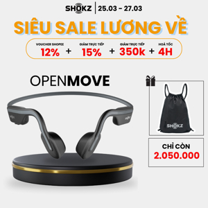 Tai nghe truyền âm qua xương Shokz OpenMove