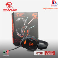 Tai Nghe VSP EXAVP EX220 Gaming Led (Đen)