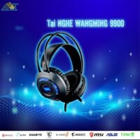 Tai nghe wangming 9900 giả lập âm thanh 7.1 kết nối USB chuyên game , cực trâu , cực bền , cực rẻ BẢO HÀNH 12 THÁNG