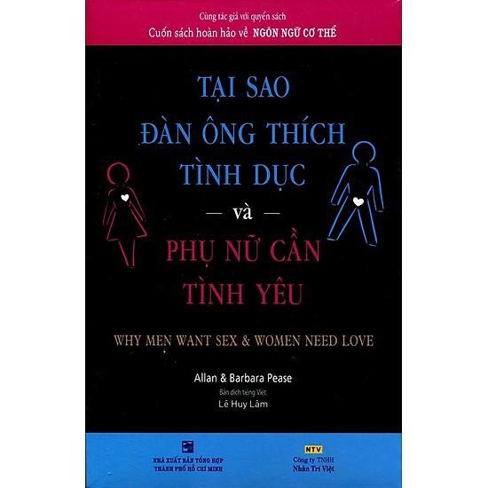 Tại sao đàn ông thích tình dục và phụ nữ cần tình yêu - Allan Pease & Barbara Pease